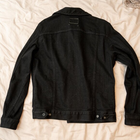 Rag And Bone Definitive Jean Jacket in Black XS - Picture 2 of 6